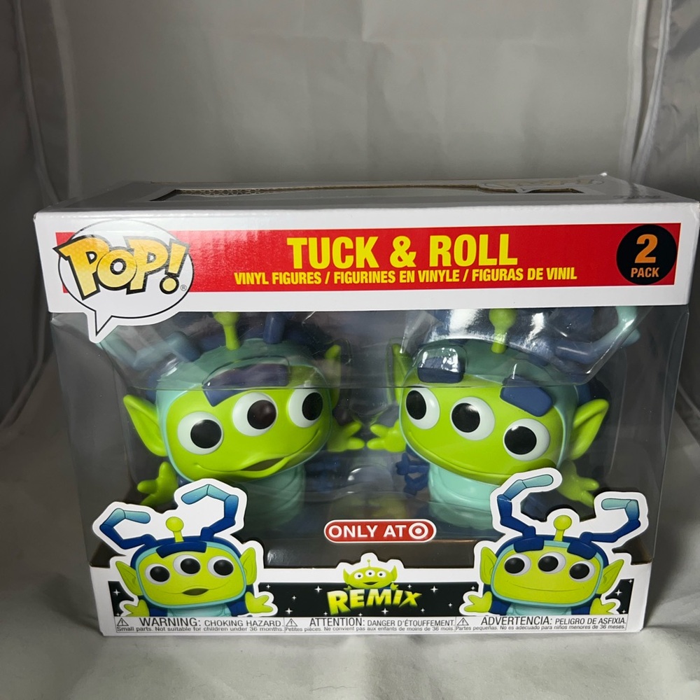 Funko Pop Disney Aliens Remix Bugs Life Tuck‎ & Roll Target Exclusive